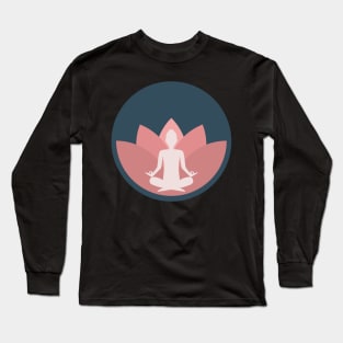 Yoga is on my mind Long Sleeve T-Shirt